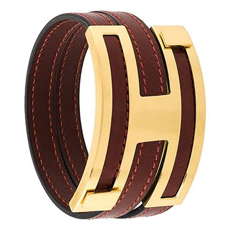 hermes leather bracelet mens|men's designer bracelets hermes.